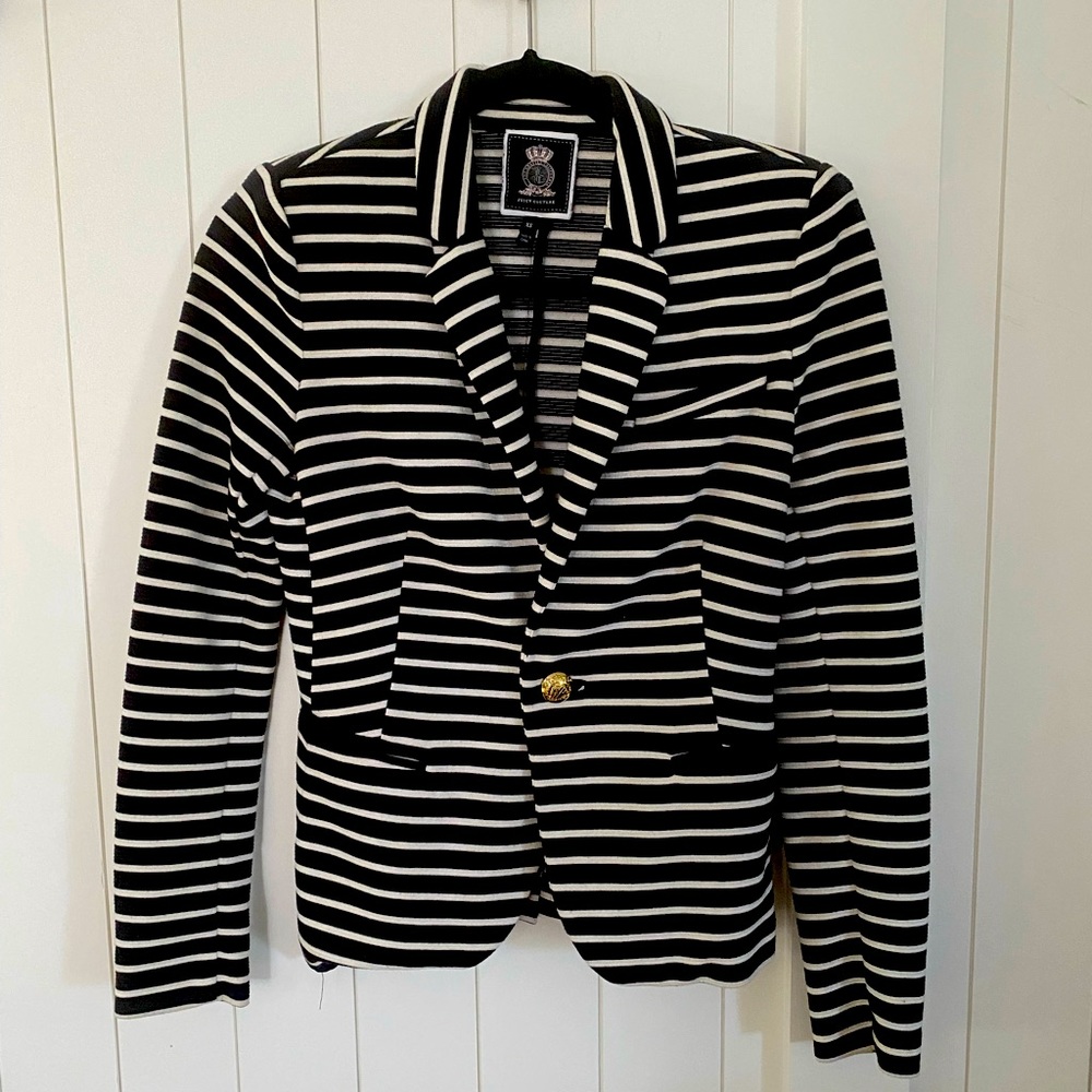 Juicy Couture striped blazer
